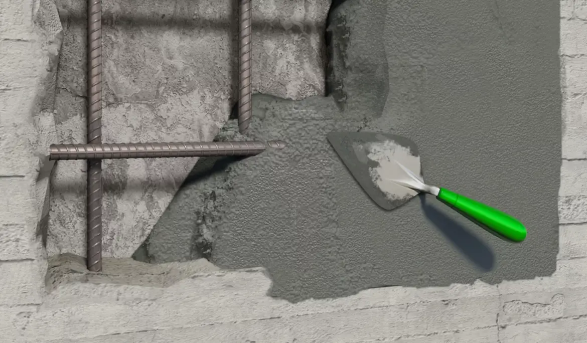 Suitable materials and methods for concrete repair